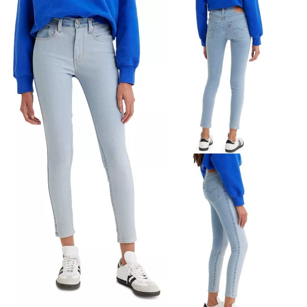 Levi's Women's 721 Inside Out Jeans - Curveball sz 33. Med blue